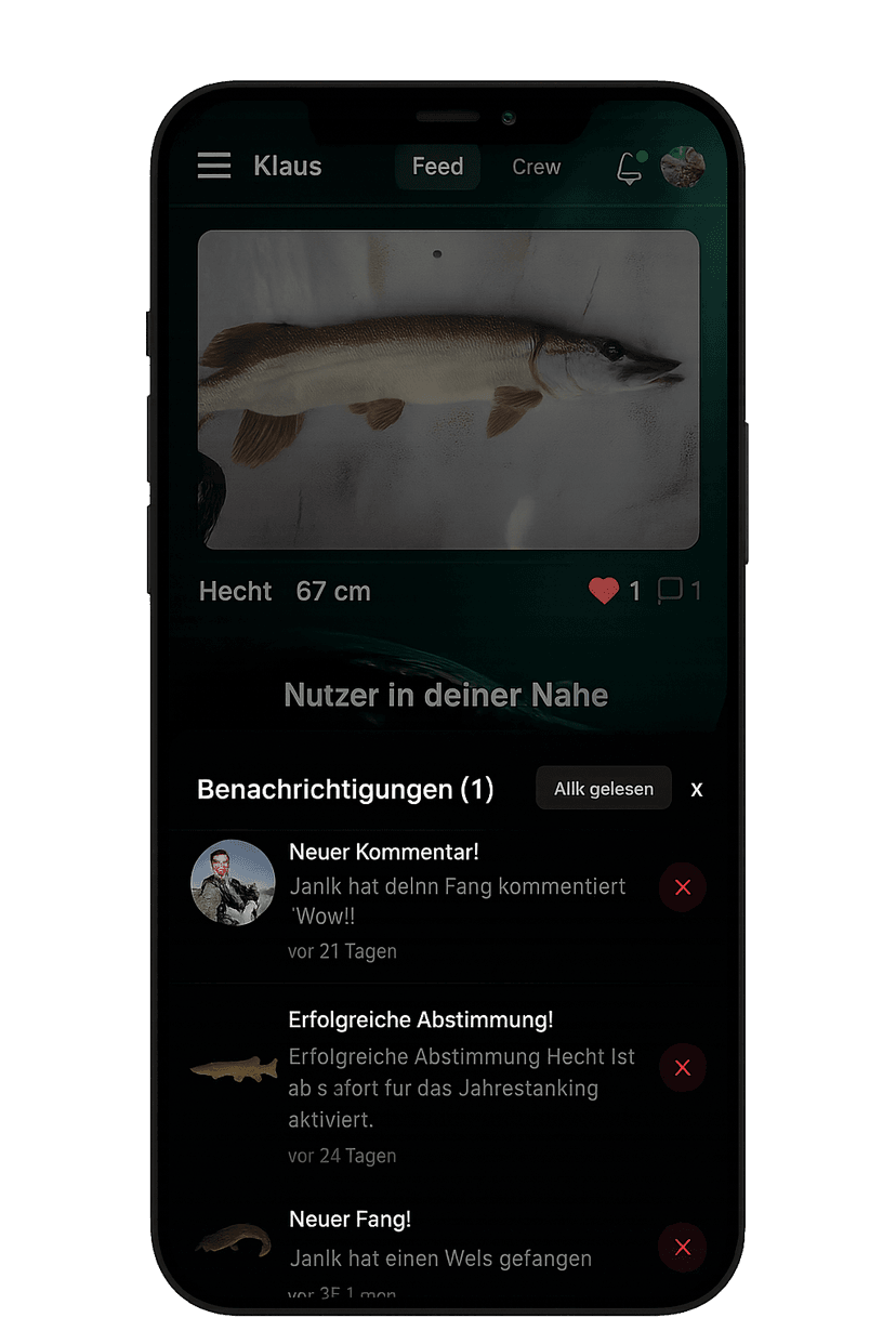 Fishing Crew Notifications